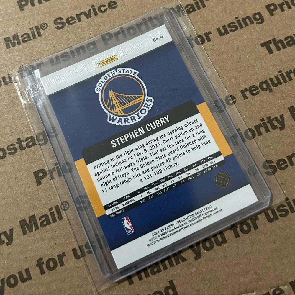 Stephen Curry ‘25 Revolution Card No. 6 - Picture 6 of 6